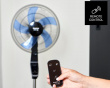 Floor Fan Boreal 16 CR Digital 40cm - Black