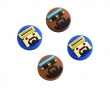 Switch 2 Thumb Grips - 4 pcs - Dave Edition
