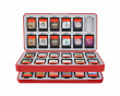 Nintendo Switch Game Storage - 48 Slots - Red