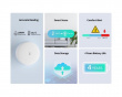 Smart Zigbee Temperature And Humidity Sensor (Round)