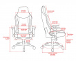 Vernazza XL Softfabric Gaming Chair - Pure Black