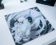 RIN Black - Glass Mousepad
