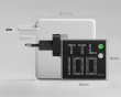 Pixel 100W USB-C & USB-A Charger - Grey