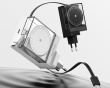 Retractable 65W Charger - Black