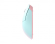 Huan M Magnesium Wireless Gaming Mouse - Blue/Pink