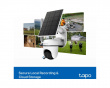 Tapo C615G KIT Solar-Powered Pan/Tilt 4G LTE Security Camera Kit