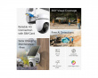 Tapo C615G KIT Solar-Powered Pan/Tilt 4G LTE Security Camera Kit
