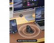 EM05 NL Vertical Wireless Trackball Mouse - Black/Blue