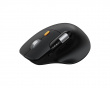EM25 Fast-Scroll Ergonomic Mouse - Black