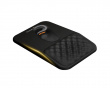 MP50 Ergonomic Mouse Pad with Wrist Rest Lycra - Black