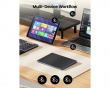 T1 PLUS Wireless Bluetooth Trackpad - White/Silver