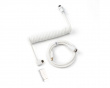 Coiled Aviator Cable Angled 8K White