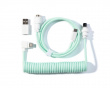 Coiled Aviator Cable Angled 8K Mint