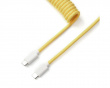 Coiled Aviator Cable Straight 8K Yellow