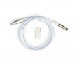 Double-Sleeved Geek Cable 8K White