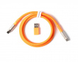 Double-Sleeved Geek Cable 8K Orange