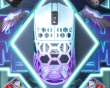 M2 Pro Wireless Gaming Mouse - Blue/Purple