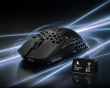 M6 Wireless Carbon Fiber Gaming Mouse - Black