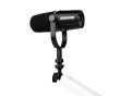 Shure by Gator Low-Profile Desktop Mic Boom Stand - White