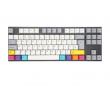 VA88M CMYK PBT White LED Keyboard [MX Red] (DEMO)