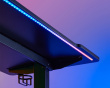 Heavy Duty RGB Gaming Desk (1360X600) - Black (DEMO)