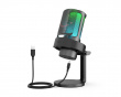 AMPLIGAME A8 USB Gaming Microphone RGB (PC/PS4/PS5) - Black (DEMO)