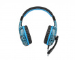 Hellcat Stereo Gaming Headset Blue-LED - Black/Blue (DEMO)