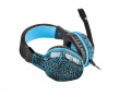 Hellcat Stereo Gaming Headset Blue-LED - Black/Blue (DEMO)