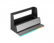 Universal Device Organizer with RGB for Desk - Grey (DEMO)