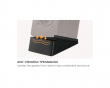 Tilted Desktop Speaker Stand Pair - Medium - Black (DEMO)