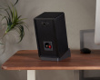 Tilted Desktop Speaker Stand Pair - Medium - Black (DEMO)