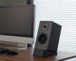 Tilted Desktop Speaker Stand Pair - Medium - Black (DEMO)