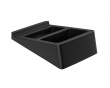 Tilted Desktop Speaker Stand Pair - Medium - Black (DEMO)