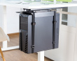 Strap-On Under Desk PC Mount with Sliding Track (DEMO)