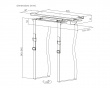 Strap-On Under Desk PC Mount with Sliding Track (DEMO)