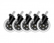 Wheels to Gamingchair - Black - 5-Pack (DEMO)