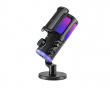Ampligame AM6 Condenser Microphone with RGB - Black (DEMO)