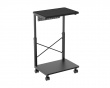 Height Adjustable Rolling Desk - Black (DEMO)