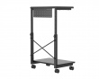 Height Adjustable Rolling Desk - Black (DEMO)