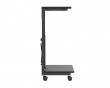Height Adjustable Rolling Desk - Black (DEMO)