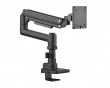 Monitor Stand 20kg Heavy-Duty 17”-49” Black with USB-Ports - 1 Screen (DEMO)