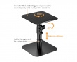 Desktop Speaker Stand - Black (DEMO)