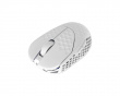 HTR 8K Wireless Honeycomb Gaming Mouse - White (DEMO)