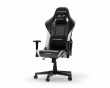 PRINCE Gaming Chair Black & White PVC Leather L (DEMO)