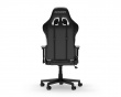 PRINCE Gaming Chair Black & White PVC Leather L (DEMO)