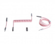 Detachable USB-C Coiled/Straight Cable Set - Blossom Pink (DEMO)