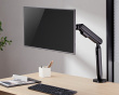 Flexy Monitor Arm 11kg USB-Ports 17”-35” Black - 1 Screen (DEMO)