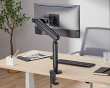 Flexy Monitor Arm 11kg USB-Ports 17”-35” Black - 1 Screen (DEMO)