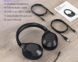 X3 Bluetooth ANC Headphones Over-Ear - Black (DEMO)