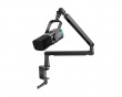 TAM8 Dynamic Gaming Microphone and Boom Arm - Black (DEMO)